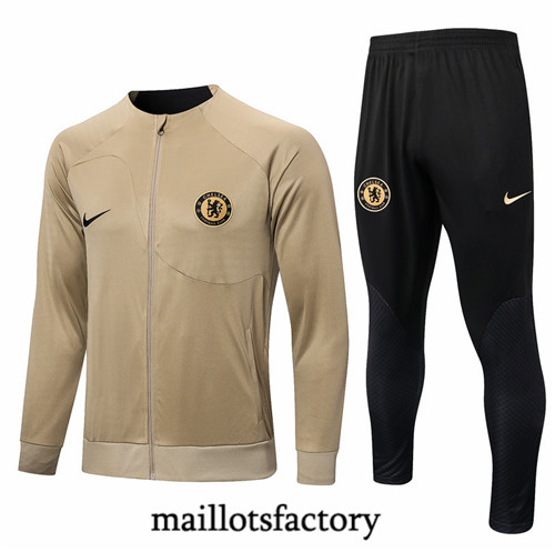 Maillots factory 23124 Veste Survetement du foot Chelsea 2022/23 Pas Cher Fiable