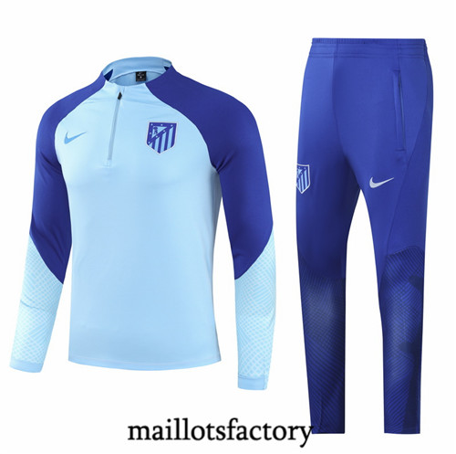 Maillots factory 23171 Player Survetement Enfant du foot Atletico Madrid 2022/23 Bleu Pas Cher Fiable