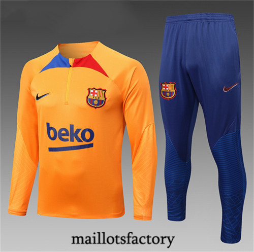 Maillots factory 23176 Survetement Enfant du foot Barcelone 2022/23 Pas Cher Fiable