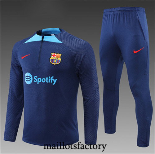 Maillots factory 23179 Player Survetement Enfant du foot Barcelone 2022/23 Bleu Pas Cher Fiable