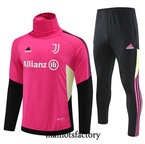 Achat Maillot du Survetement Enfant Juventus 2022/23 rose fac tory s0780