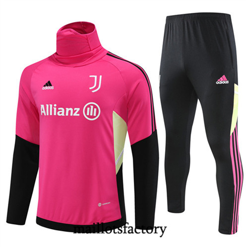 Achat Maillot du Survetement Juventus 2022/23 rose fac tory s0704