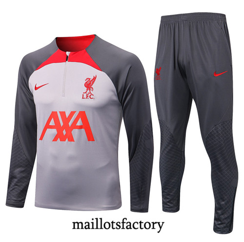 Achat Maillot du Survetement Liverpool 2022/23 Blanc fac tory s0653