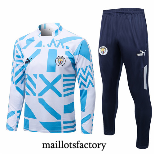 Maillots factory 23134 Survetement du foot Manchester City 2022/23 Pas Cher Fiable