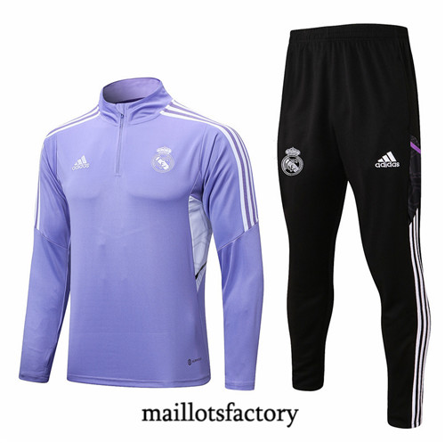 Maillots factory 23027 Survetement du foot Real Madrid 2022/23 Pourpre Pas Cher Fiable