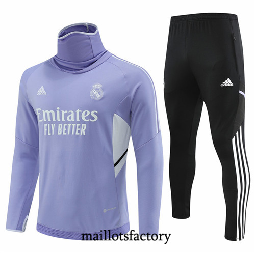 Maillots factory 23030 Survetement du foot Real Madrid 2022/23 Pourpre Pas Cher Fiable