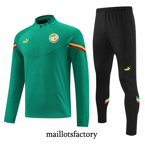 Maillots factory 23113 Survetement du foot Senegal 2022/23 Vert Pas Cher Fiable