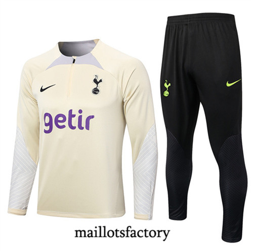 Achat Maillot du Survetement Tottenham Hotspur 2022/23 abricot fac tory s0689