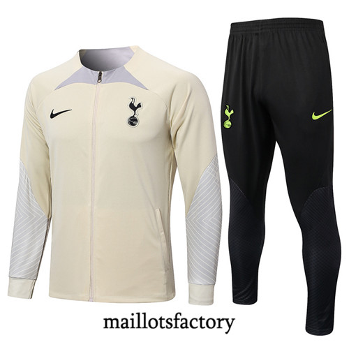 Achat Maillot du Veste Survetement Tottenham Hotspur 2022/23 abricot fac tory s0693