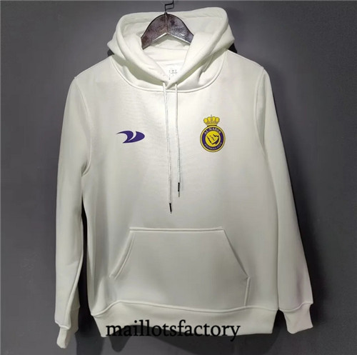 Achat Maillot du Veste Sweat A Capuche Al-Nassr 2022/23 Blanc fac tory s0781