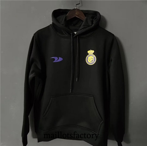 Achat Maillot du Veste Sweat A Capuche Al-Nassr 2022/23 noir fac tory s0783