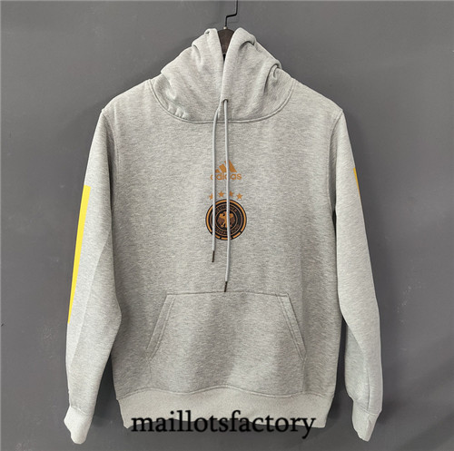 Maillots factory 23376 Veste Sweat A Capuche Allemagne 2022/23 Gris Pas Cher Fiable