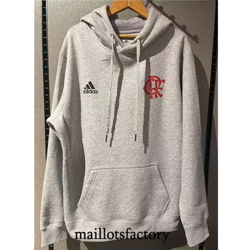 Achat Maillot du Veste Sweat A Capuche Flamengo 2022/23 gris fac tory s0785