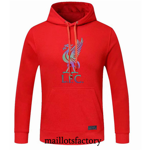 Achat Maillot du Veste Sweat A Capuche Liverpool 2022/23 rouge fac tory s0837