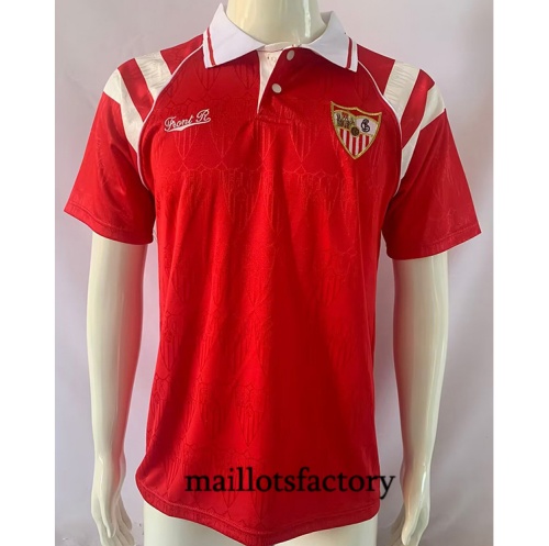 Achat Maillot du Retro Seville 1992-93 Exterieur Rouge