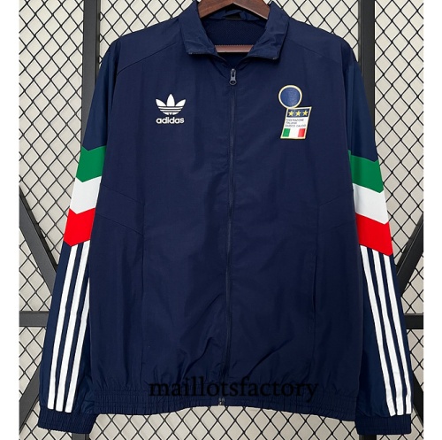 Soldes Veste Coupe vent Italie 2024/25 Bleu