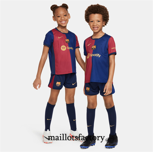 Maillotsfactory 3144 Maillot du Barcelone Enfant 2024/25 Domicile