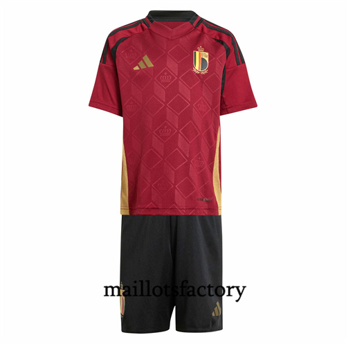 Maillotsfactory 3161 Maillot du Belgique Enfant 2024/25 Domicile