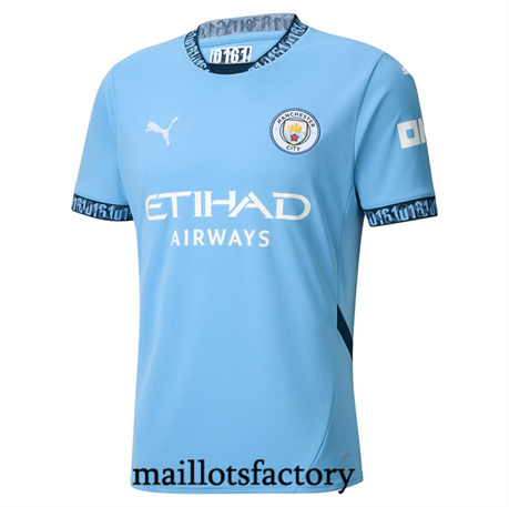 Maillot du Manchester City 2024/25 Domicile factory O5429