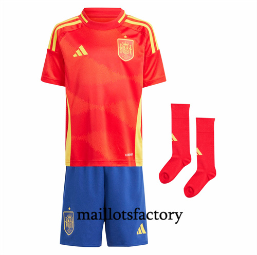 Maillot du Espagne Enfant 2024/25 Domicile factory O5479